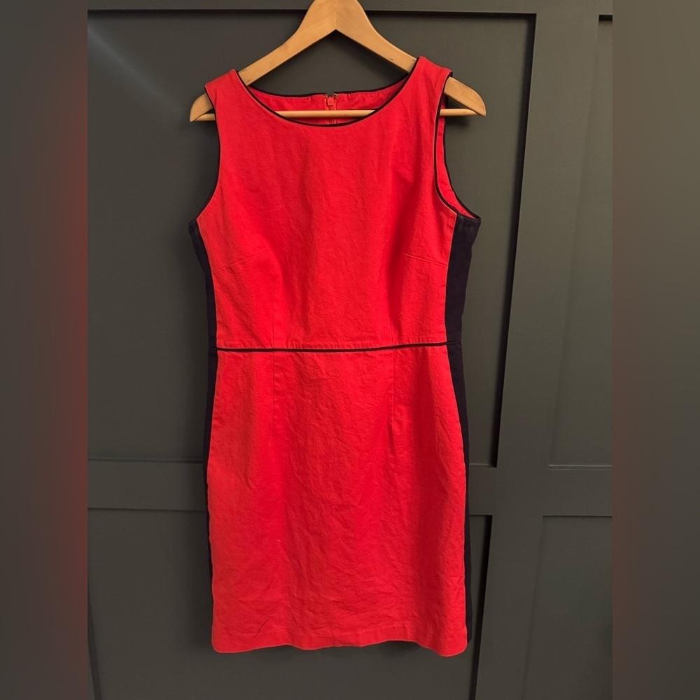 Tommy Hilfiger Red and Navy Dress